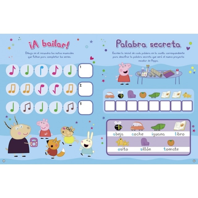 Peppa Pig. Cuaderno de actividades - El castillo más grande de la clase  (Tapa blanda) 4