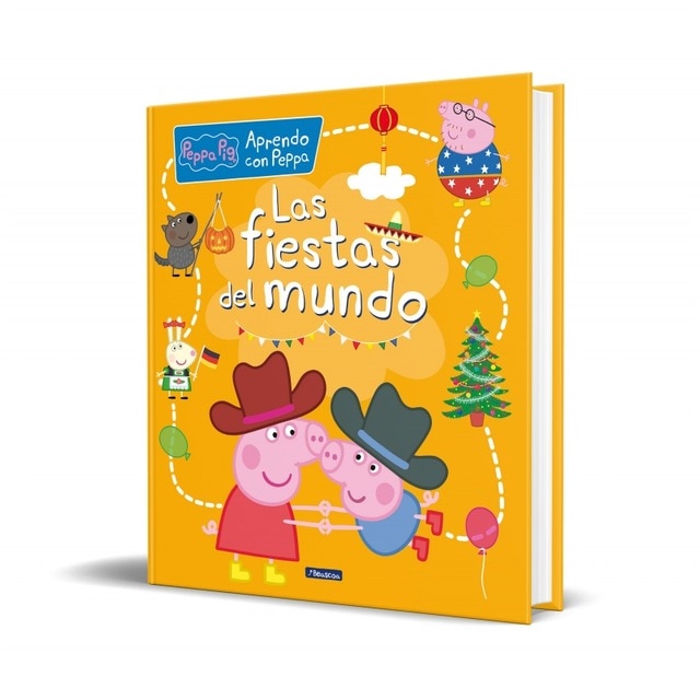 Peppa Pig. Primeros aprendizajes - Aprendo con Peppa. Las fiestas del mundo  (Tapa dura) 2