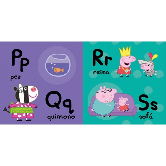 Peppa Pig. Libro de cartón - ABC con Peppa 2
