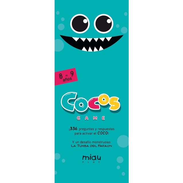 Imagem 0 de Cocos game 8-9 años: 336 preguntas y respuestas para darle al coco(Tapa blanda)