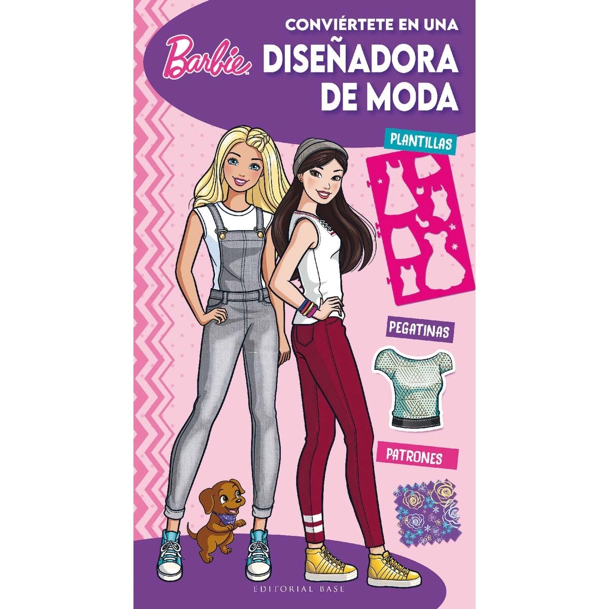 Imagen 0 de Barbie. Conviértete en una diseñadora de moda (violeta)