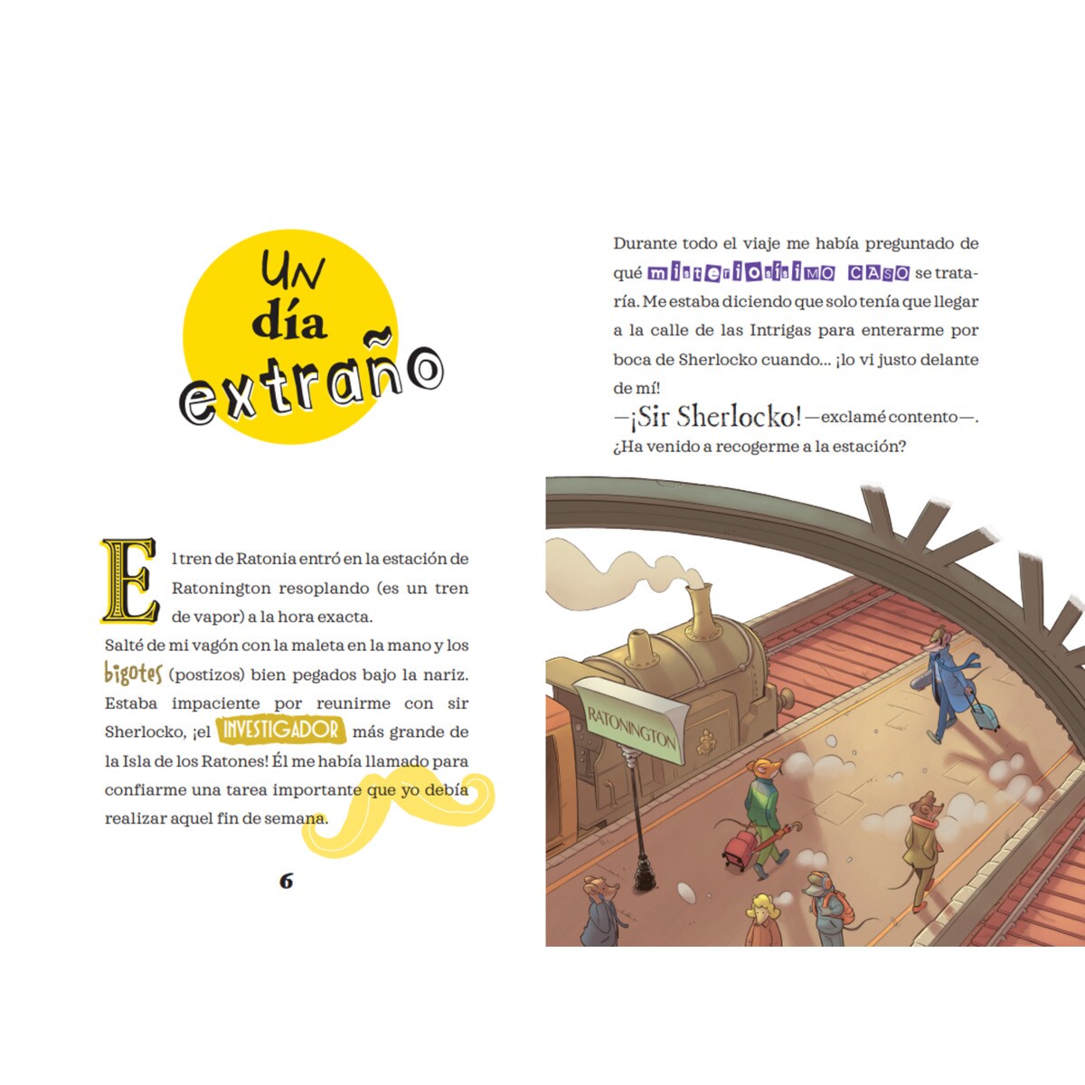 Misterio en la calle de las Intrigas: Las aventuras de Sherlocko 6 (Capa mole com abas) 4