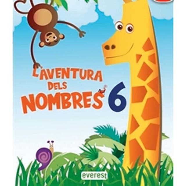 Imagen 0 de L'aventura dels nombres 6 (ED 2024)  (Tapa blanda)