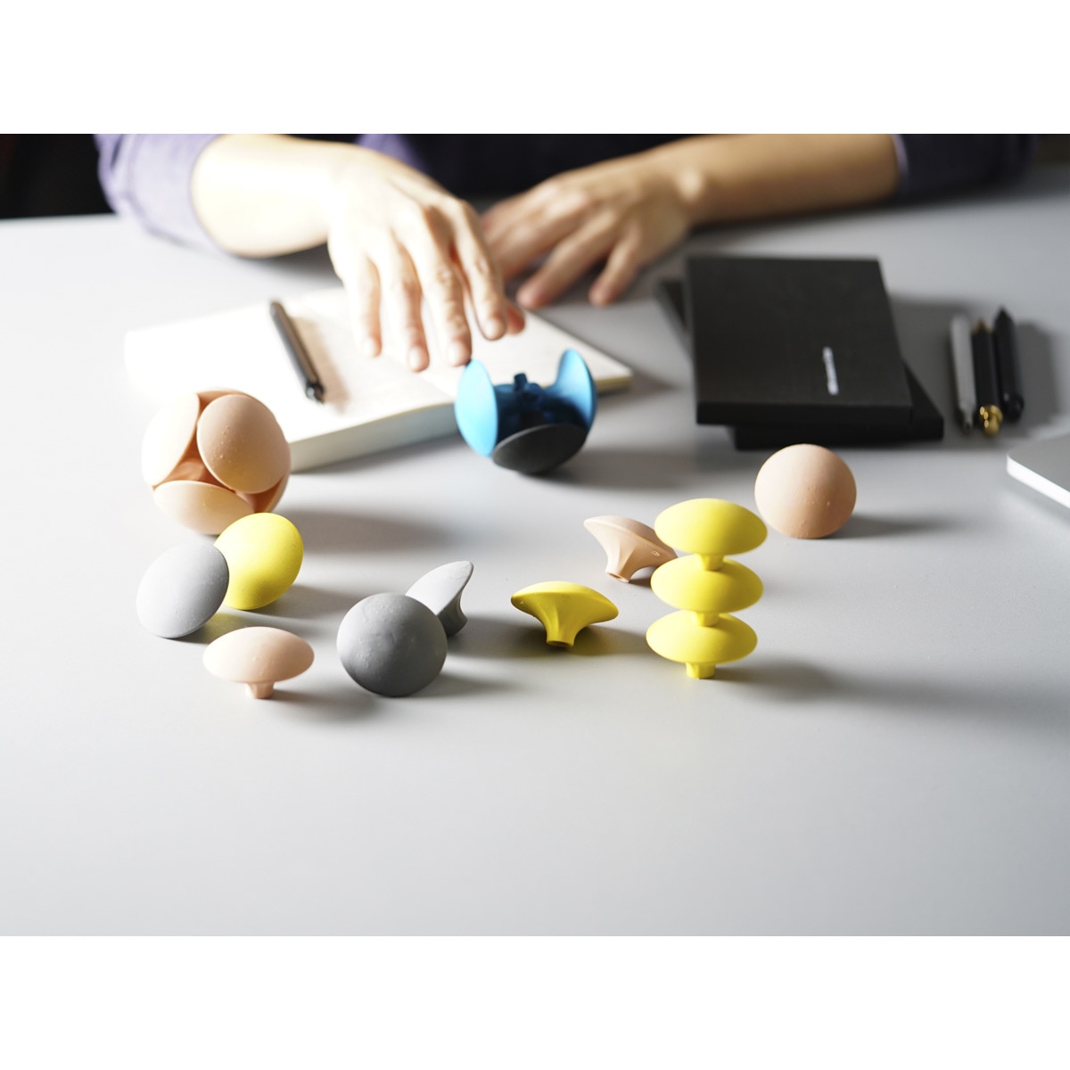 Borracha multifuncional HMM amarelo Amarelo-24