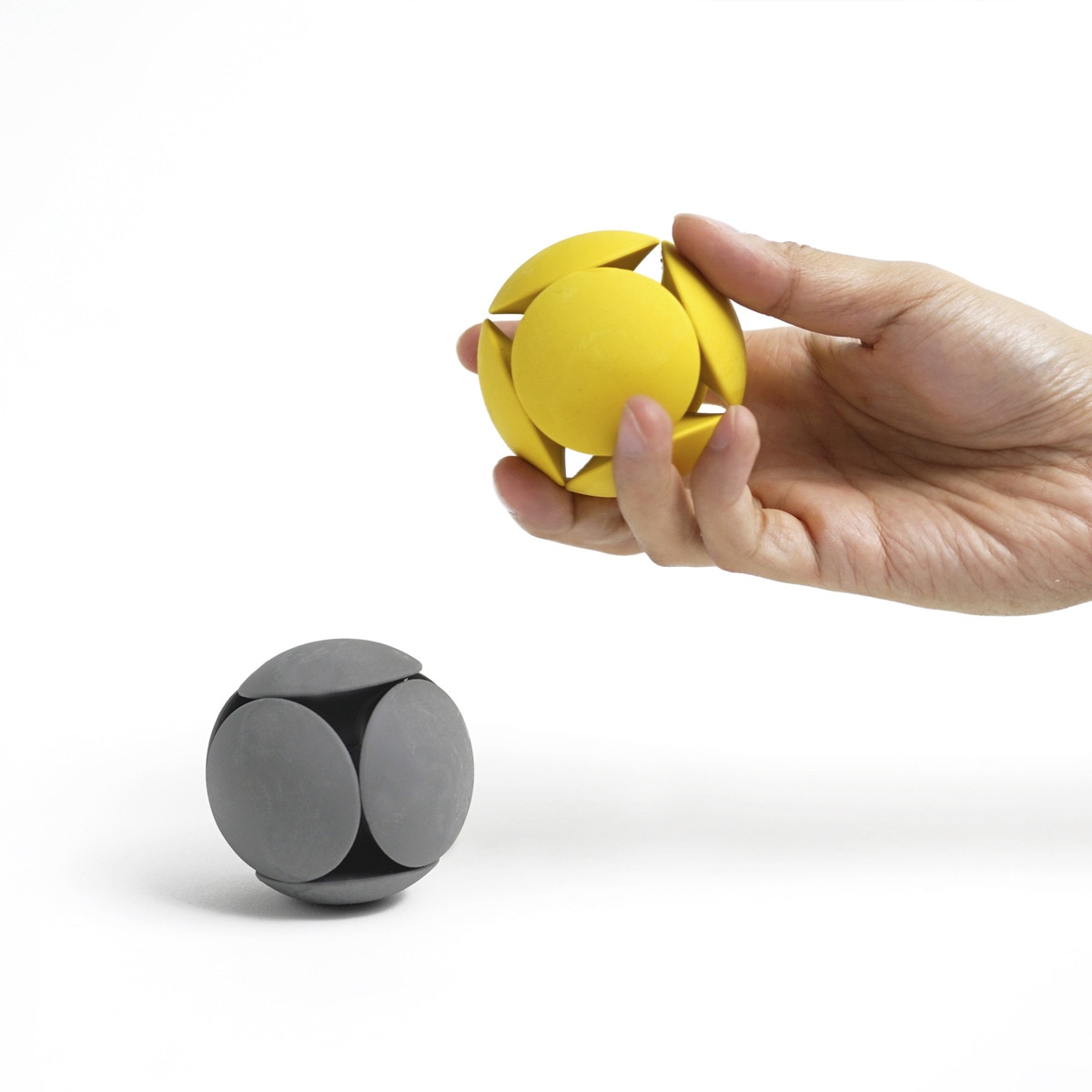 Borracha multifuncional HMM amarelo Amarelo-15