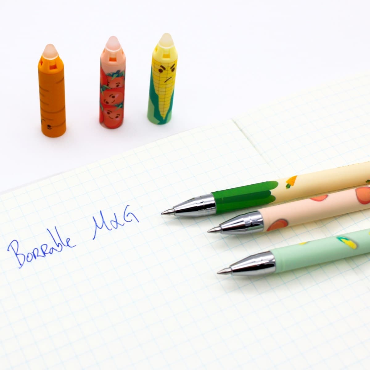 Caneta de gel apagável M&G 0,5 mm azul Laranja-2