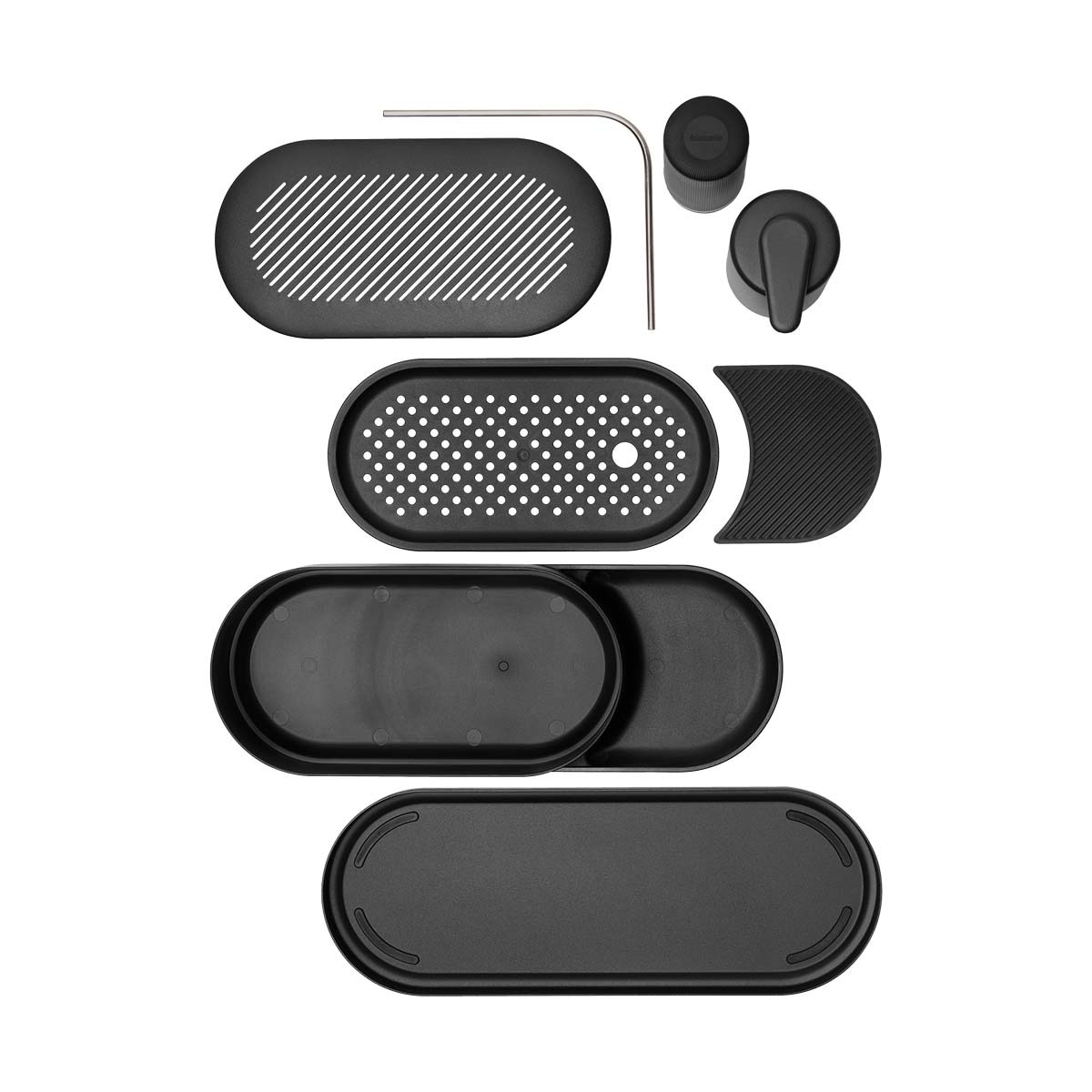 Organizador para Lava-loiça + Utensílios SinkSide Grafite-5