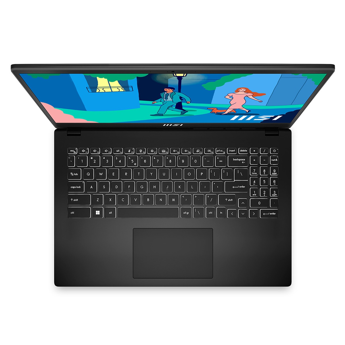 Portátil MSI Modern 15 B7M-066ES, Ryzen 7-7730U, 16GB, 512GB SSD, 15,6", W11 Negro-3