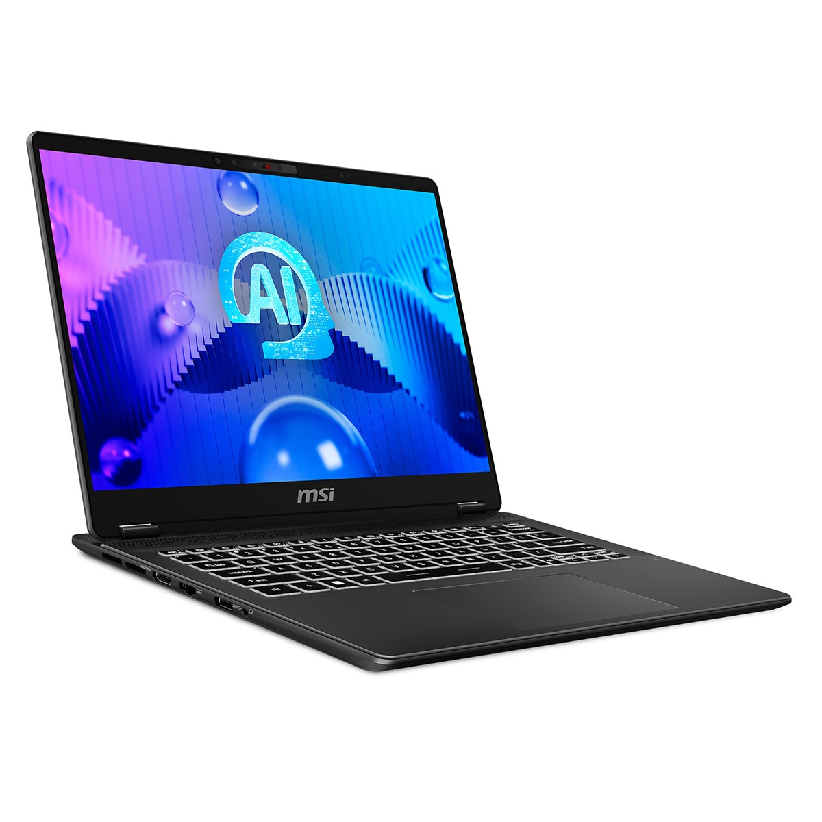 Portátil MSI Prestige 14 AI Studio C1VEG-016ES, Intel Core Ultra 7-155H, 16GB, 1TB SSD, GeForce RTX 4050 6GB, 14", W11 Gris Estrella-2
