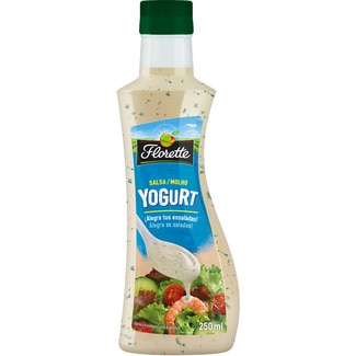 salsa yogurt botella 250 ml - Florette