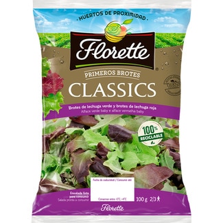 ensalada classics primeros brotes bolsa 100 g - Florette