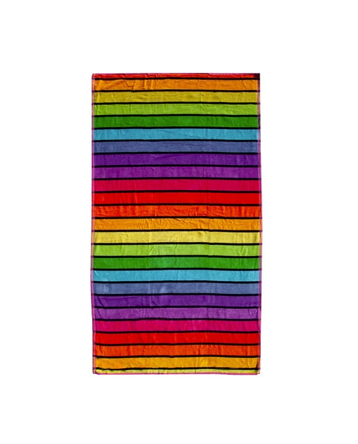 Imagen 0 de Toalla de playa velours jacquard de algodón