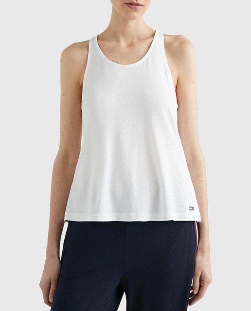 Imagen 0 de Camiseta sin mangas blanca