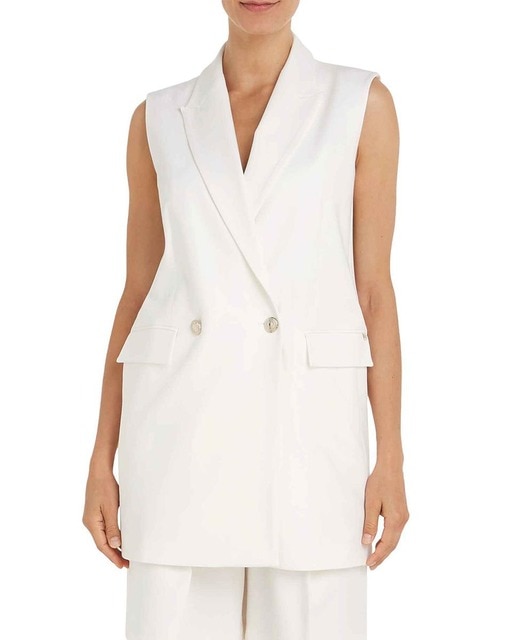 Imagen 0 de Blazer de mujer doble botonadura sin mangas