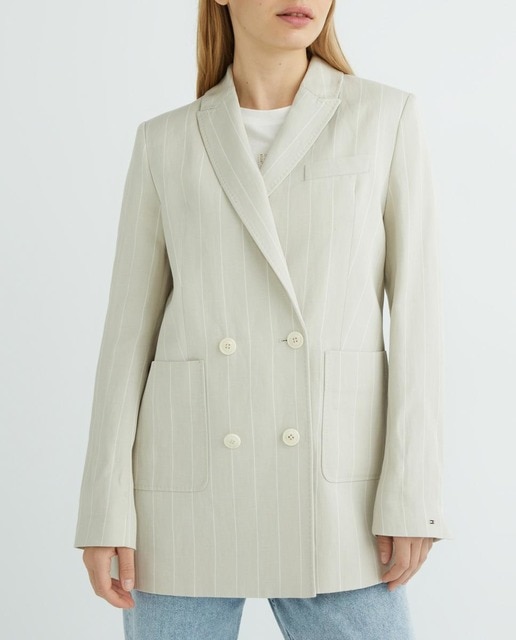 Imagen 0 de Blazer de mujer botón y bolsillos