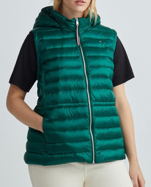 Imagen 0 de Chaleco de mujer acolchado capucha