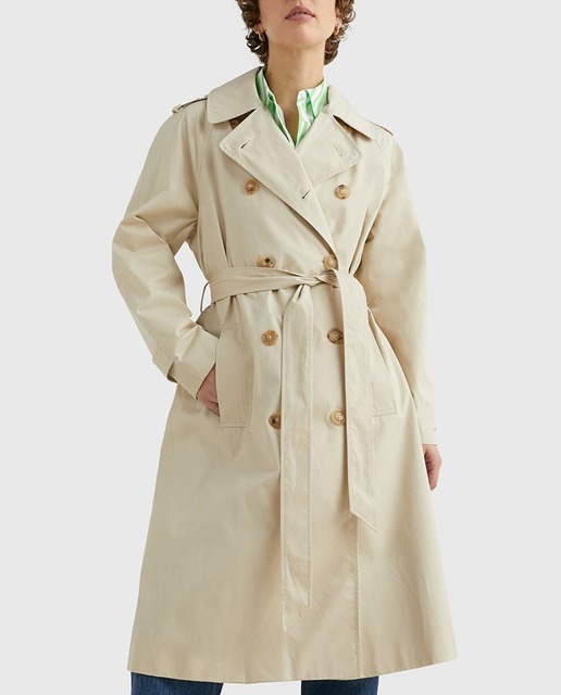 Imagen 0 de Cazadora de mujer tipo gabardina