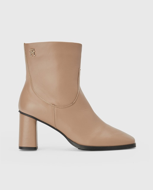 Imagen 0 de Botín de mujer de piel con tacón Tommy Hilfiger