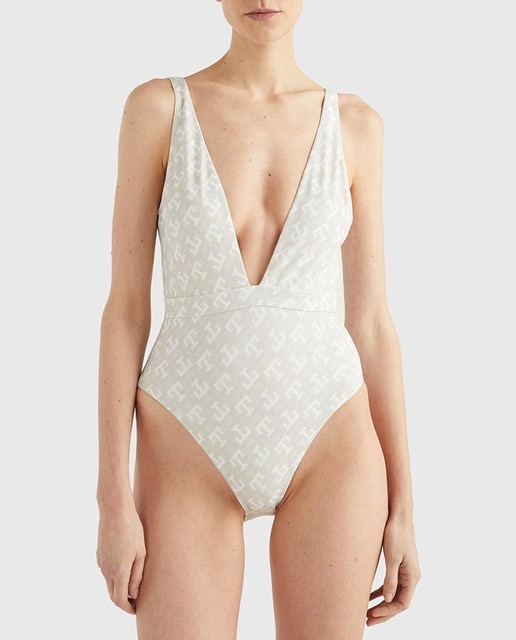Imagen 0 de Bañador estampado blanco