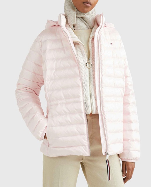 Imagen 0 de Abrigo de mujer con capucha y cremallera