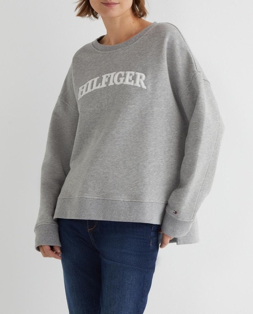 Imagen 0 de Sudadera de mujer de cuello redondo y manga larga