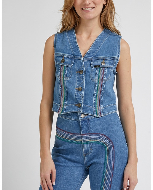 Imagen 0 de Chaleco Pride rainbow vest