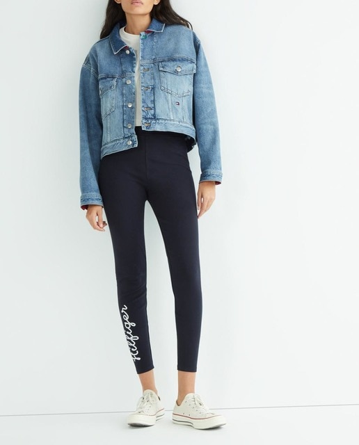 Imagen 0 de Cazadora de mujer THxShawnMendes vaquera recta