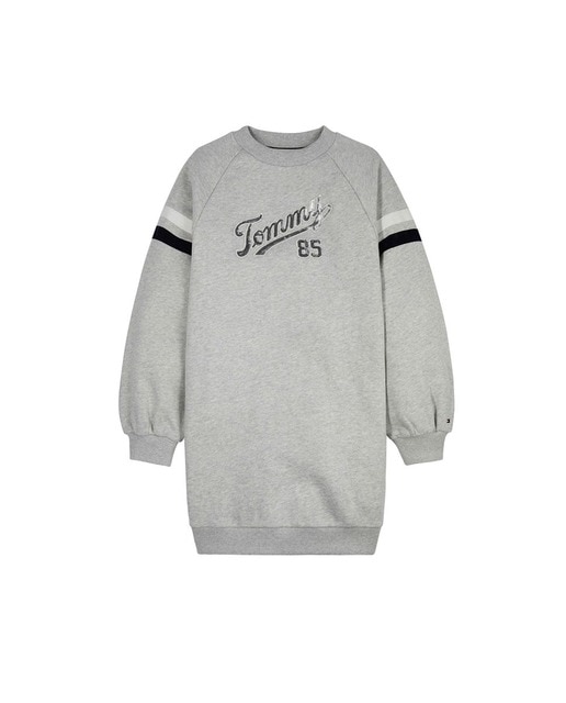 Imagen 0 de Vestido de niña corto sudadera y manga larga