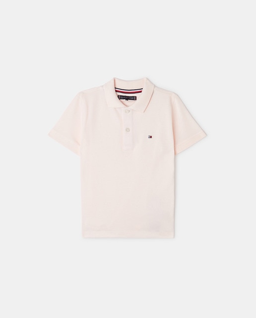 Imagen 0 de Polo de bebé niño liso con logo bandera bordado