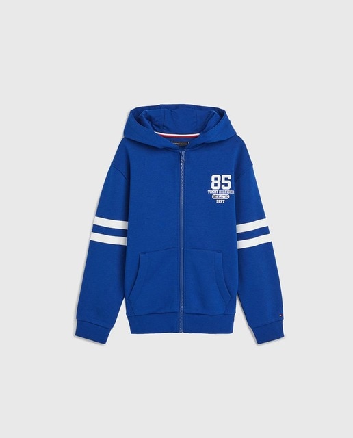 Imagen 0 de Sudadera de niño con capucha y cremallera
