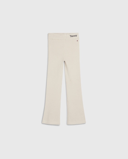 Imagen 0 de Pantalón de niña de punto de corte recto
