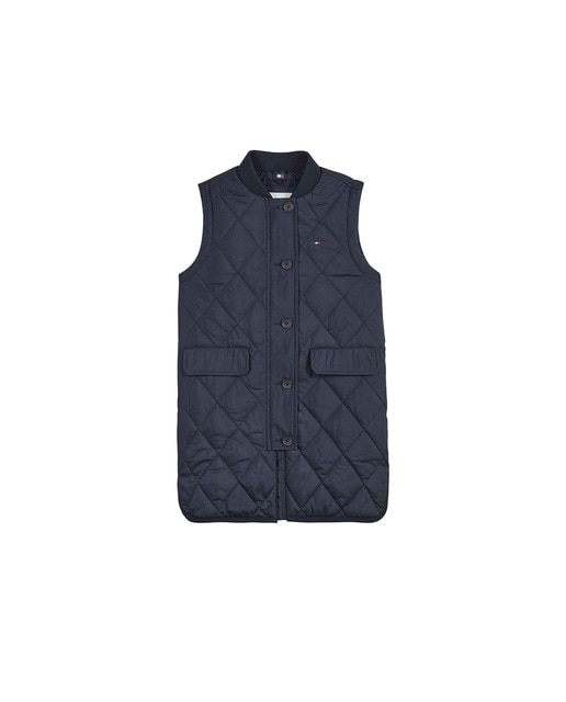 Imagen 0 de Chaleco de niña acolchado con botones