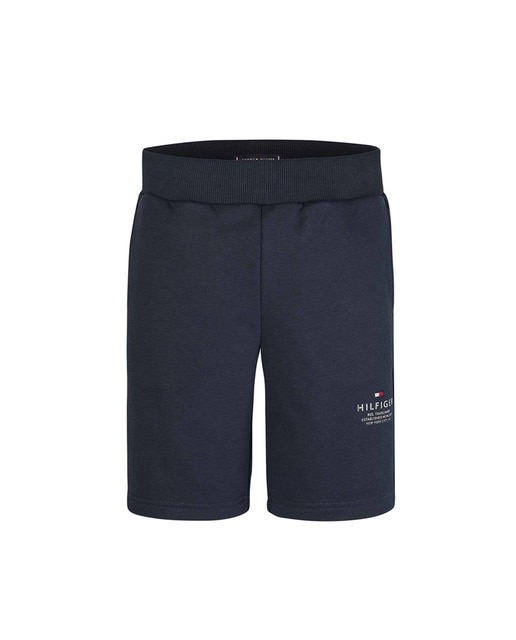 Imagen 0 de Pantalón corto de bebé niño con cintura elástica y logo Tommy