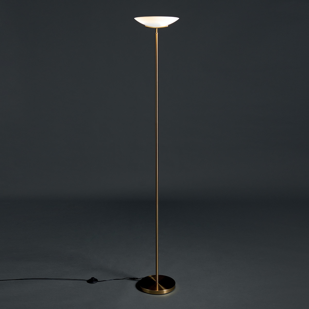 Candeeiro de Pé com LED Integrado Aya Ouro-1