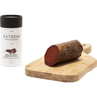 sobrasada ibérica de bellota con trufa pieza 250 g - Extrem Puro Extremadura