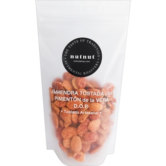 almendras con Pimentón de la Vera bolsa 150 g - Nutnut