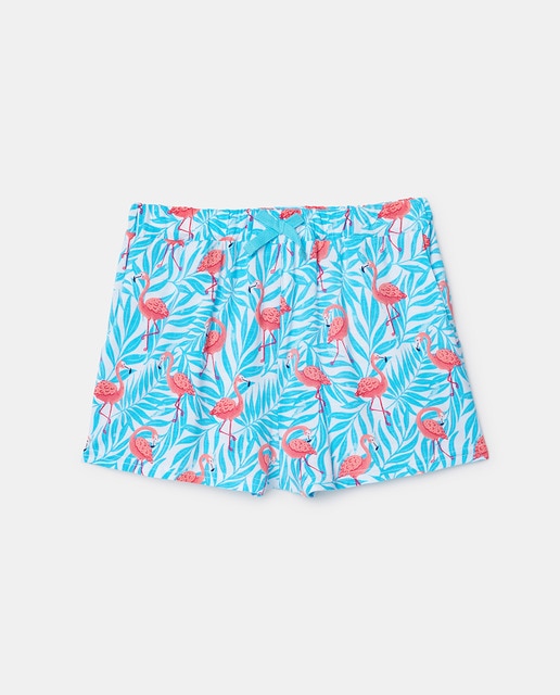 Imagen 0 de Short de niña con estampado de flamencos