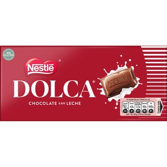 chocolate con leche sin gluten tableta 100 g - Nestle Dolca