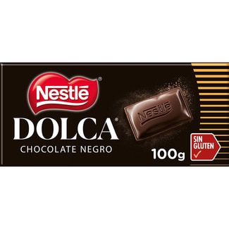 chocolate negro sin gluten tableta 100 g - Nestle Dolca