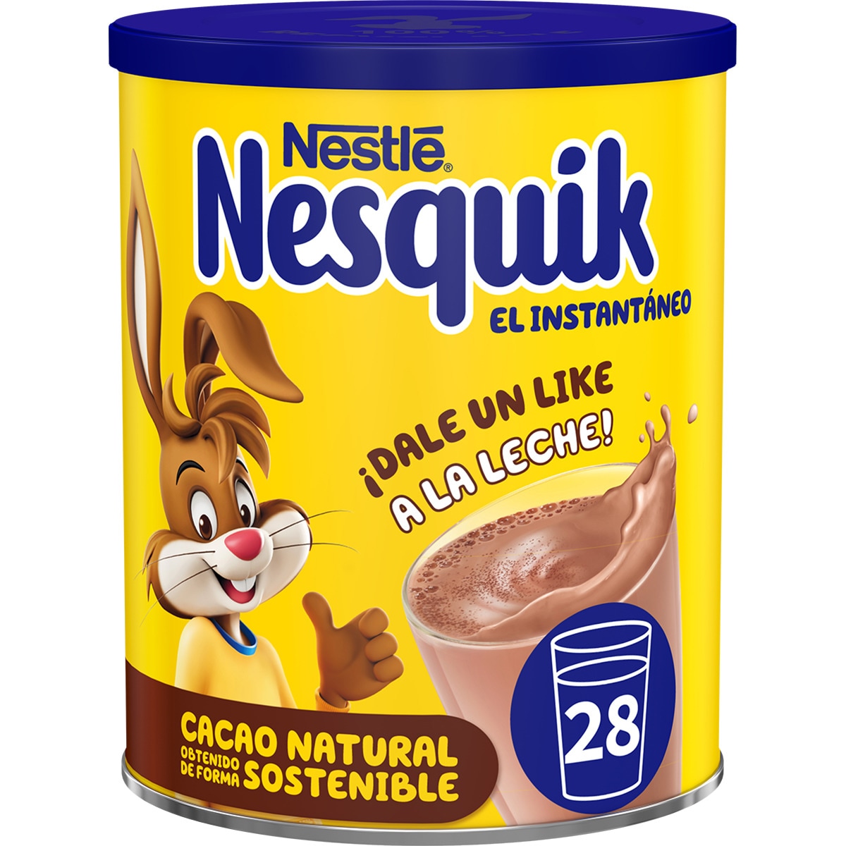 cacao en polvo instantáneo sin gluten bote 390 g