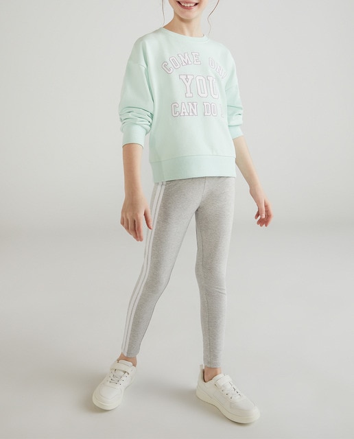 Imagen 0 de Conjunto deportivo de niña sudadera y leggins