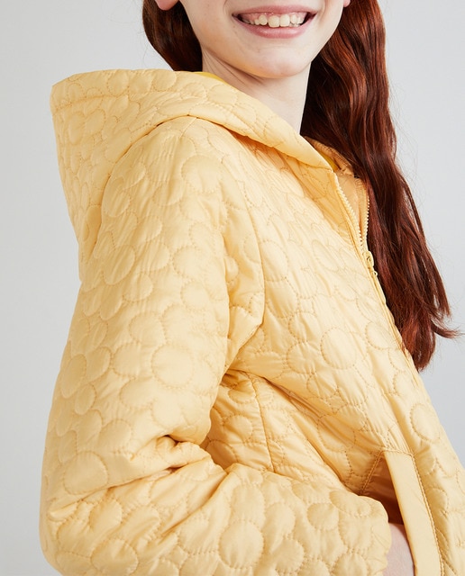 Imagen 0 de Parka de niña acolchado margaritas