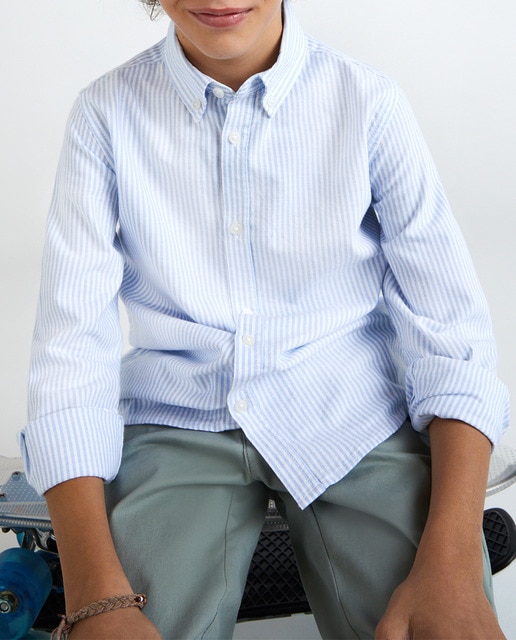 Imagen 0 de Camisa de niño oxford rayas