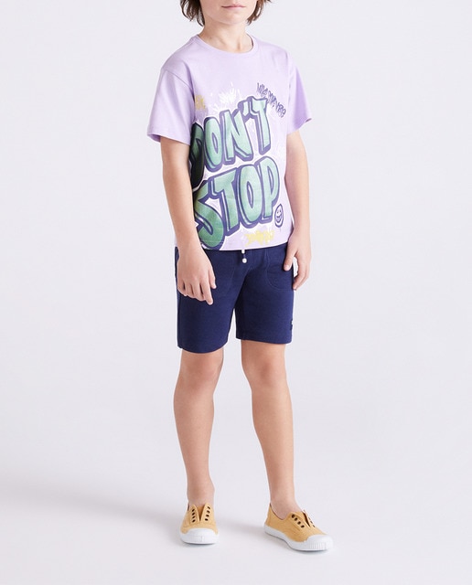 Imagen 0 de Conjunto de niño de camiseta y bermuda