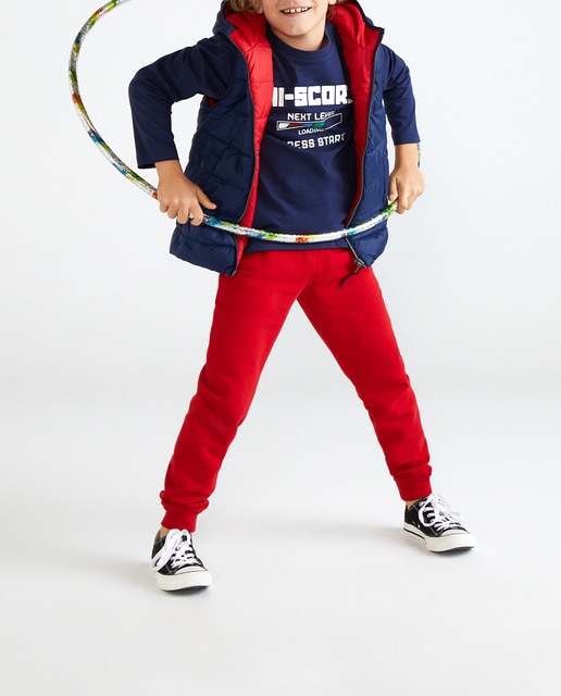 Imagen 0 de Chaleco de niño reversible con capucha