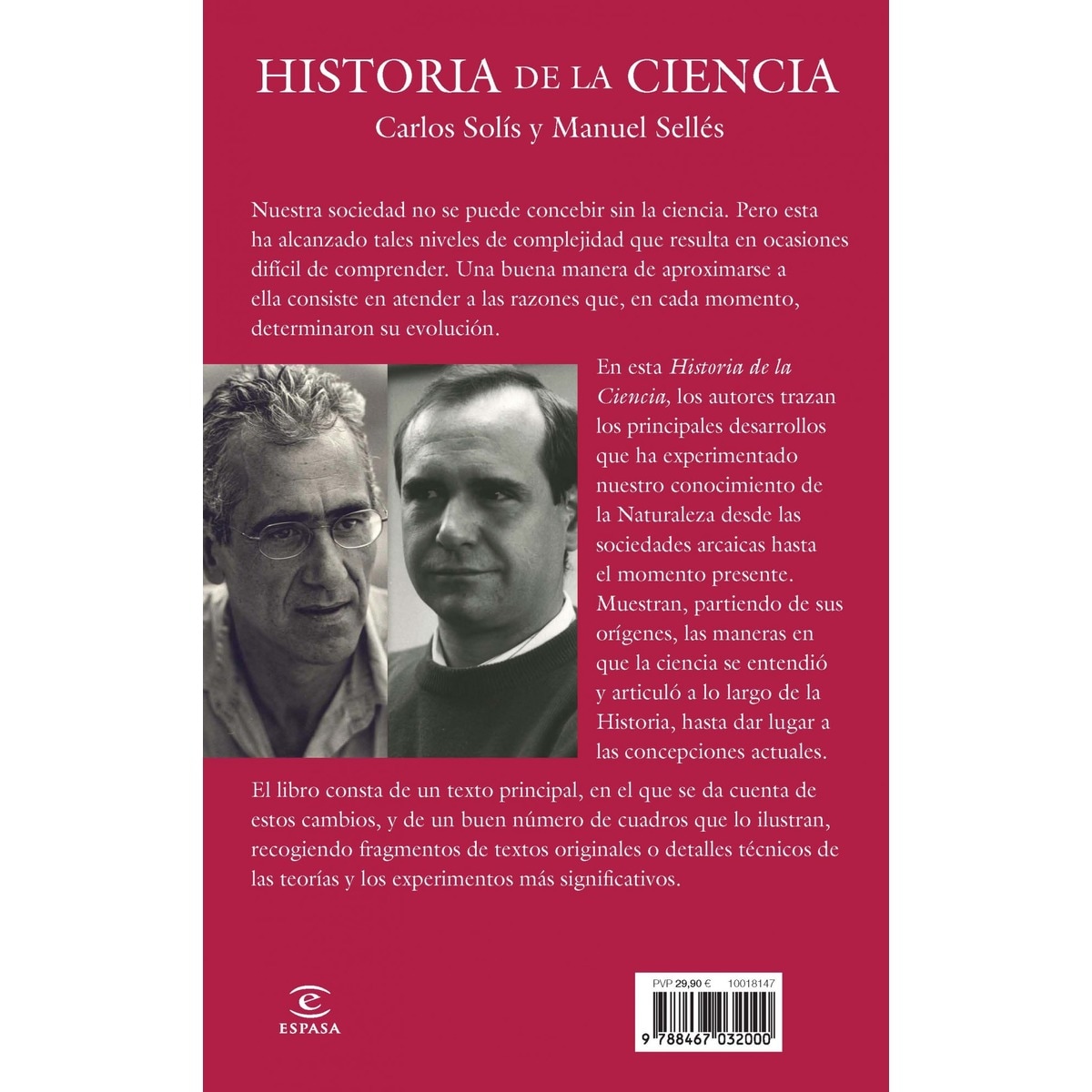 Historia de la ciencia (Capa mole com abas) 2