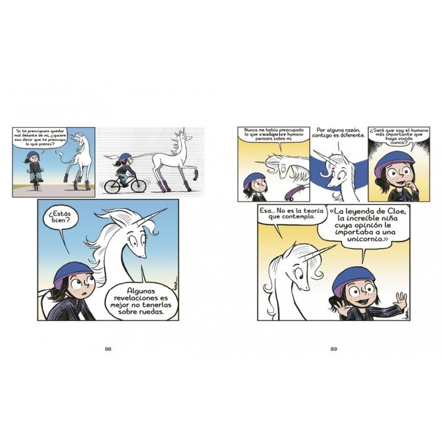 Amigas sobre ruedas (Cloe y su Unicornio 2) (Tapa dura) 3