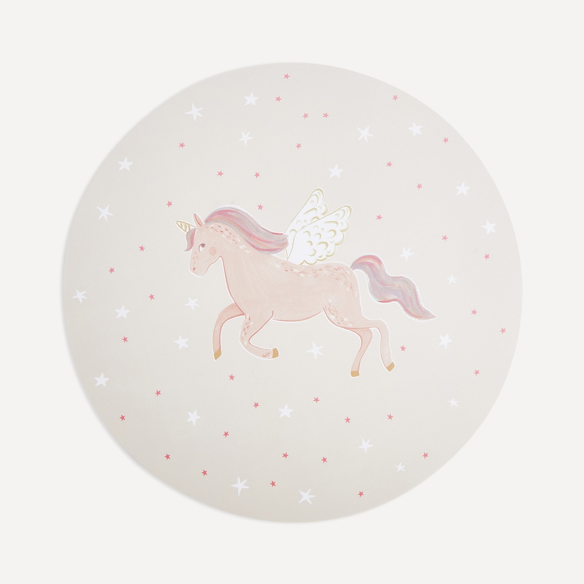 Individual de PVC Valentine Mini Home Rosa-3