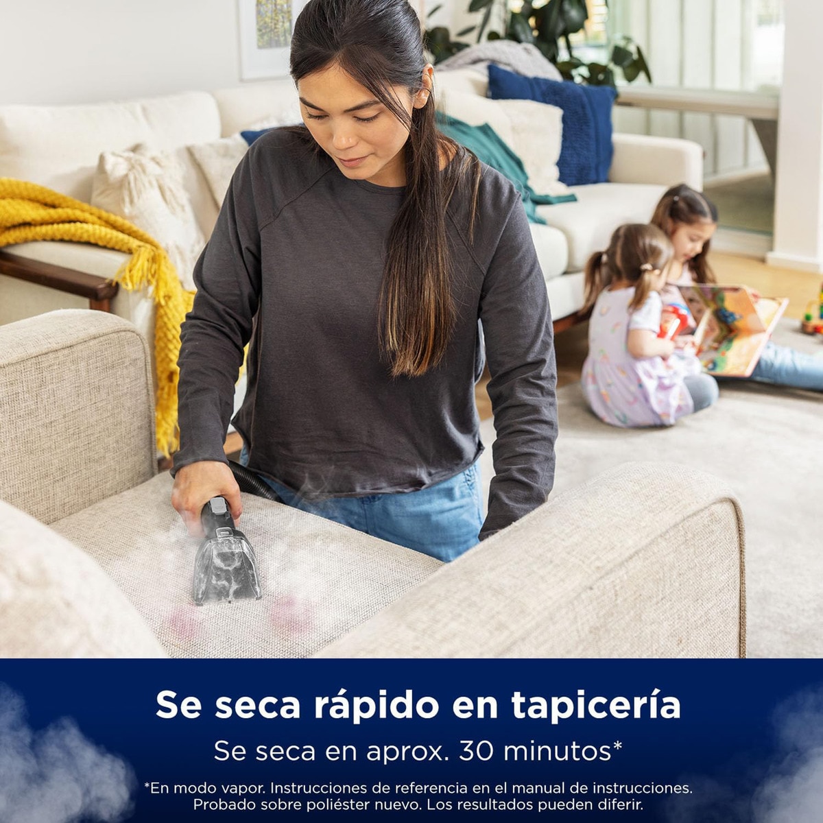 Aspirador quitamanchas para tapicerías HydroSteam Pro 3700N 4