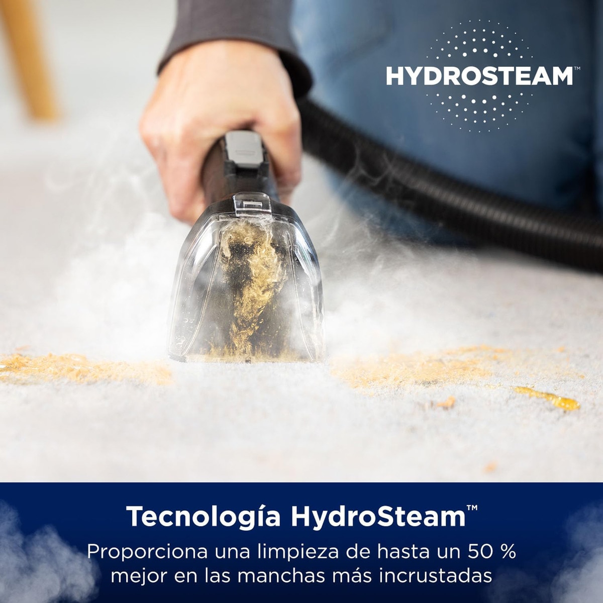 Aspirador quitamanchas para tapicerías HydroSteam Pro 3700N 3